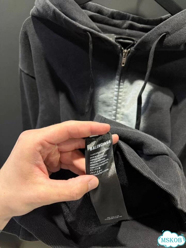 Зип худи Balenciaga (oversize) новинка фото 6