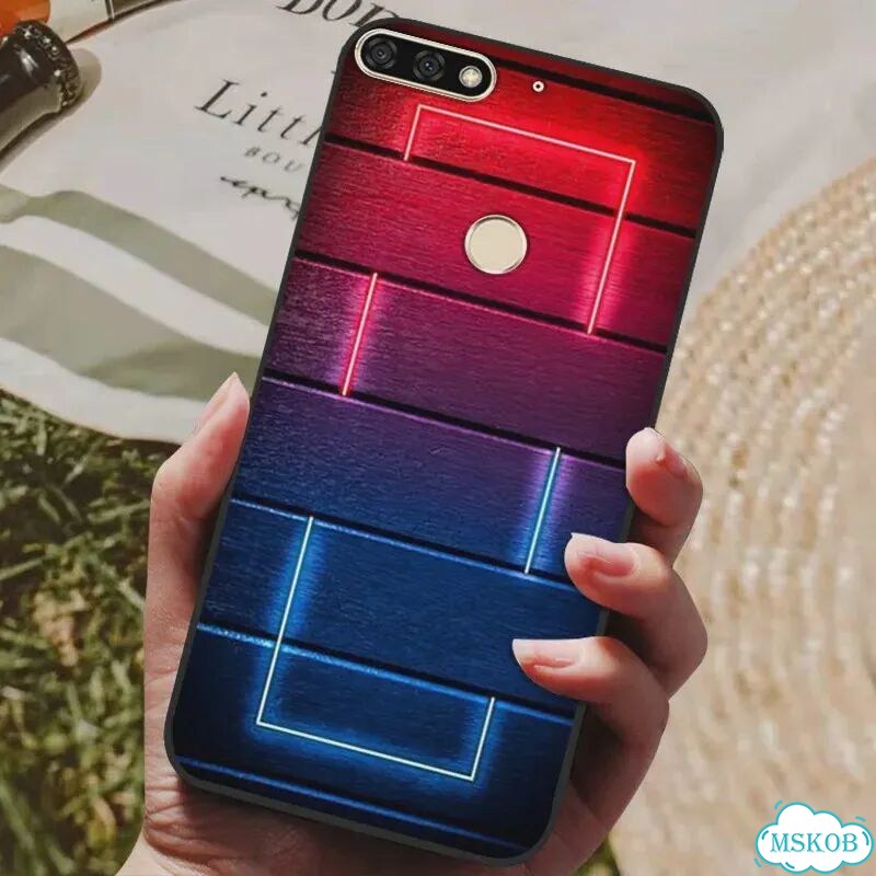 Чехол для Huawei Honor 7C, мягкий силиконовый чехол для телефона Huawei Honor 7C Aum-L41, чехлы из т фото 1