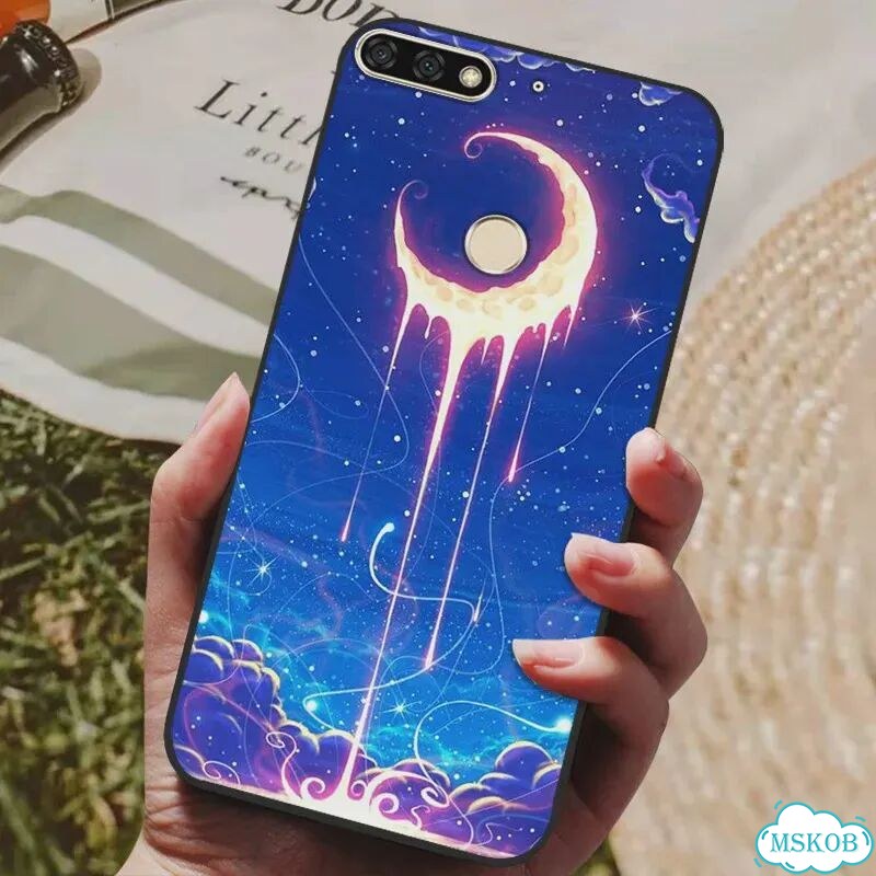 Чехол для Huawei Honor 7C, мягкий силиконовый чехол для телефона Huawei Honor 7C Aum-L41, чехлы из т фото 3