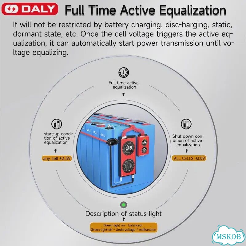 Активный балансир Daly 10S SMART Balancer фото 3