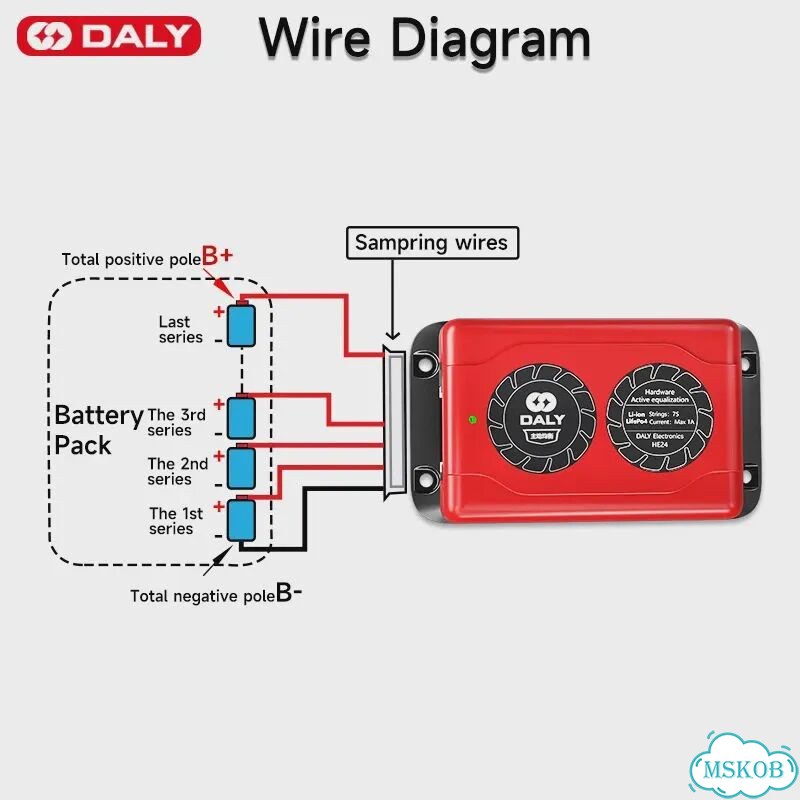 Активный балансир Daly 10S SMART Balancer фото 6
