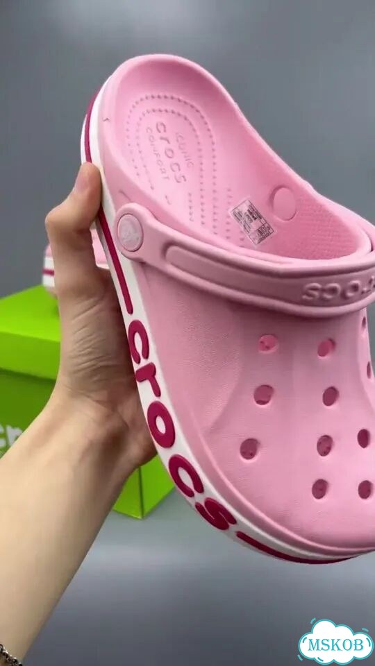 Тапочки Crocs розовые (36-37) фото 1