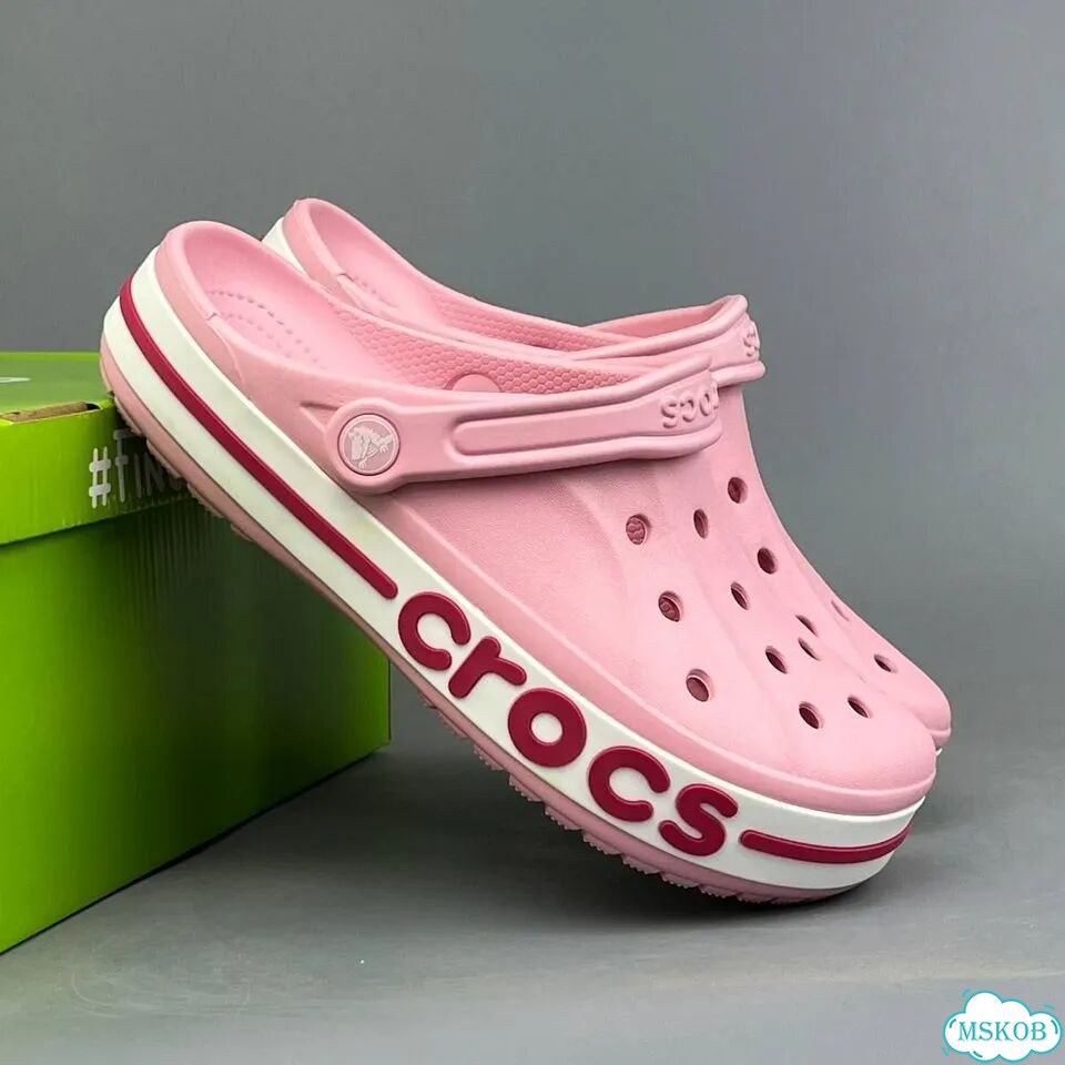 Тапочки Crocs розовые (36-37) фото 3
