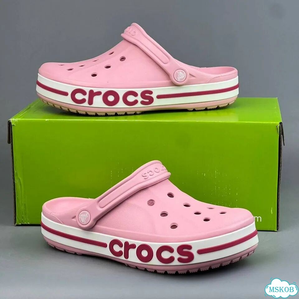 Тапочки Crocs розовые (36-37) фото 5