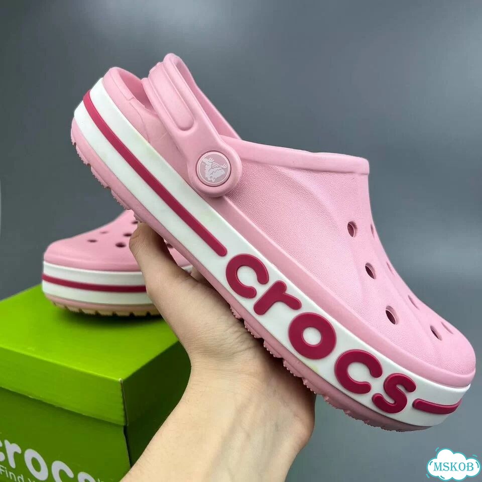 Тапочки Crocs розовые (36-37) фото 6
