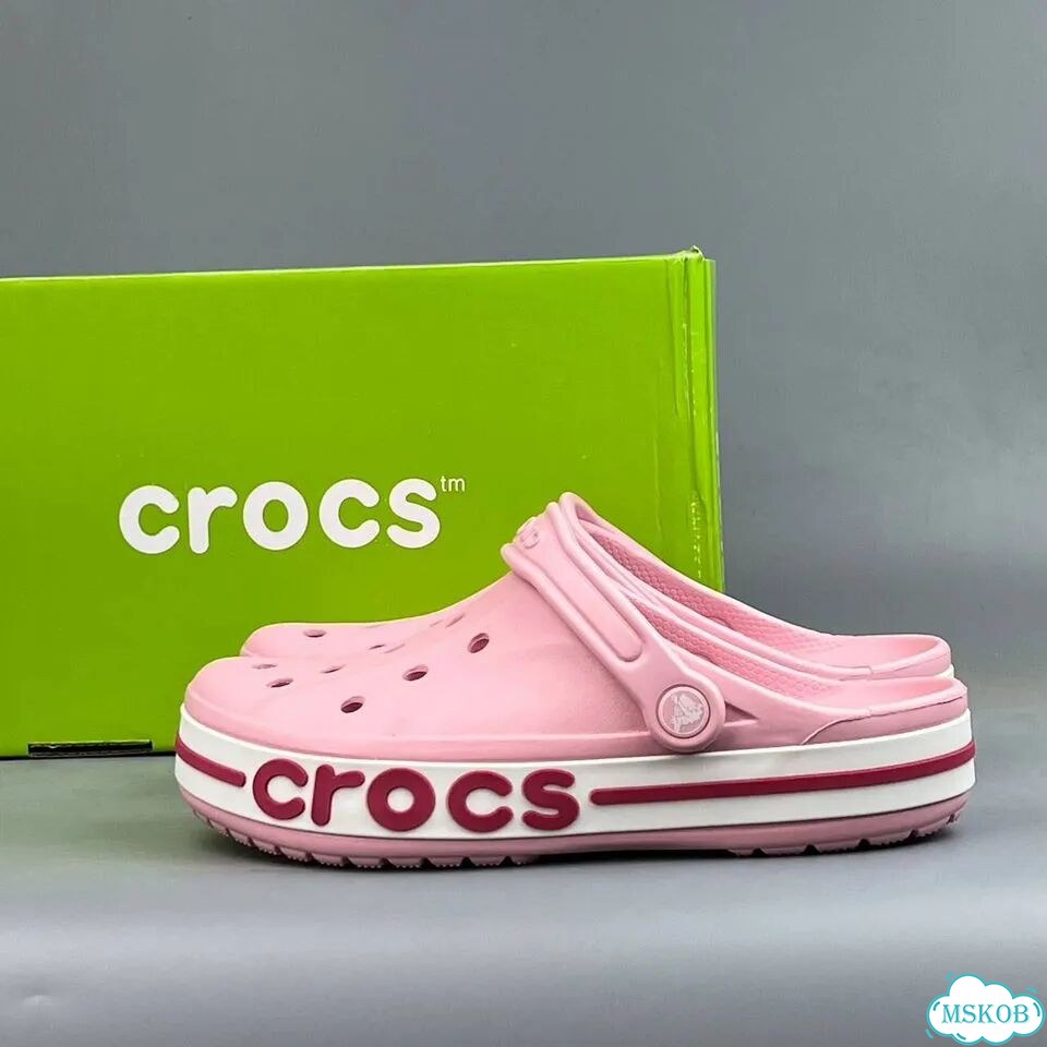 Тапочки Crocs розовые (36-37) фото 7