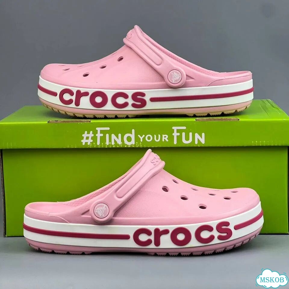 Тапочки Crocs розовые (36-37) фото 8