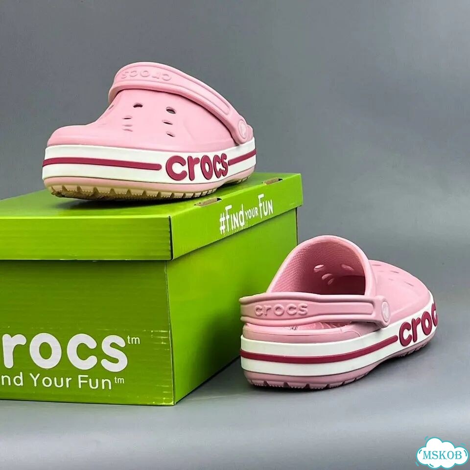 Тапочки Crocs розовые (36-37) фото 9