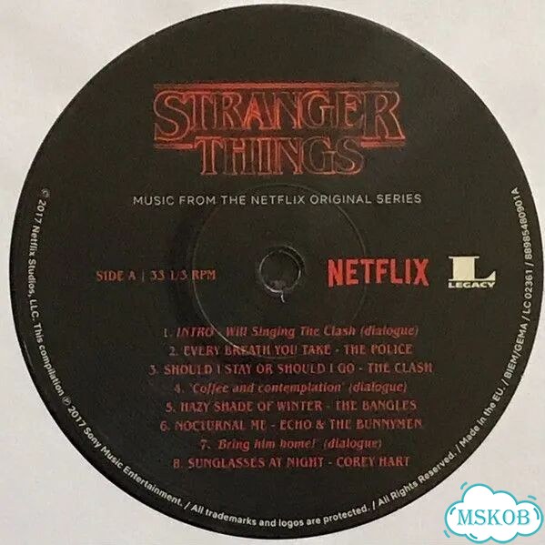 OST–Stranger Things: Music From The Netflix(2lp) фото 4