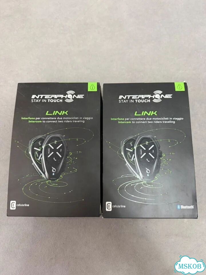 Interphone Link Twin Pack Мотогарнитура на шлем фото 1