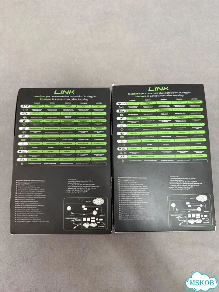 Interphone Link Twin Pack Мотогарнитура на шлем фото 2