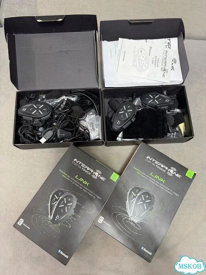 Interphone Link Twin Pack Мотогарнитура на шлем фото 3