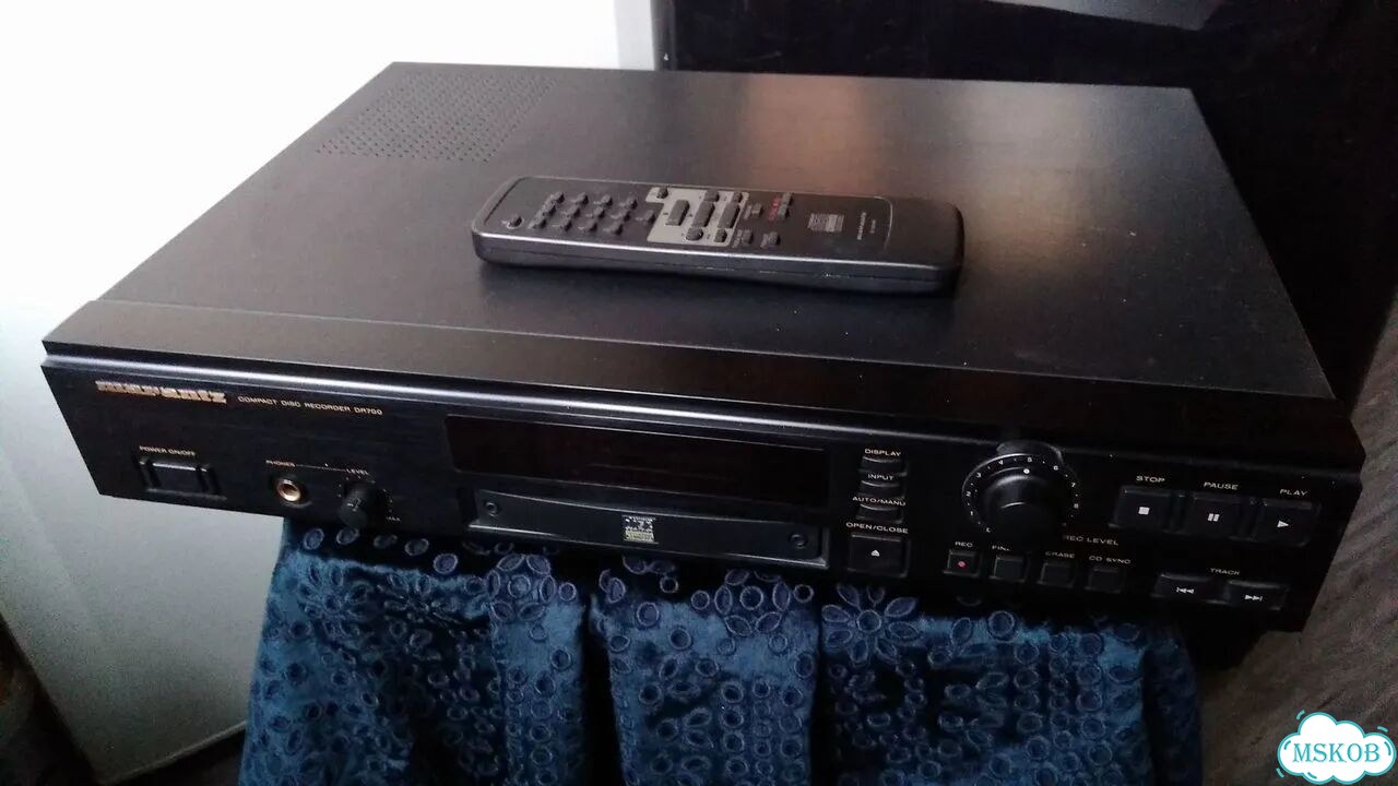 Ретро CD-рекордер Marantz DR700 винтаж Бельгия фото 1