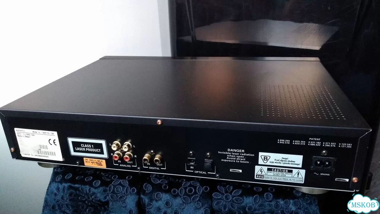 Ретро CD-рекордер Marantz DR700 винтаж Бельгия фото 7