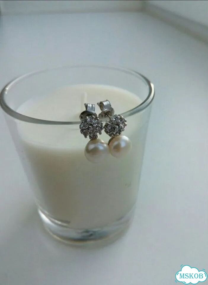 Серьги с жемчугом для важных событий фото 5