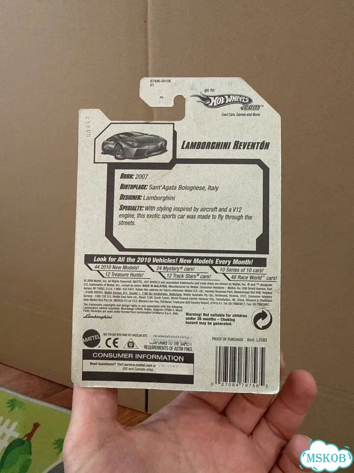 Hot Wheels Lamborghini Reventon фото 2