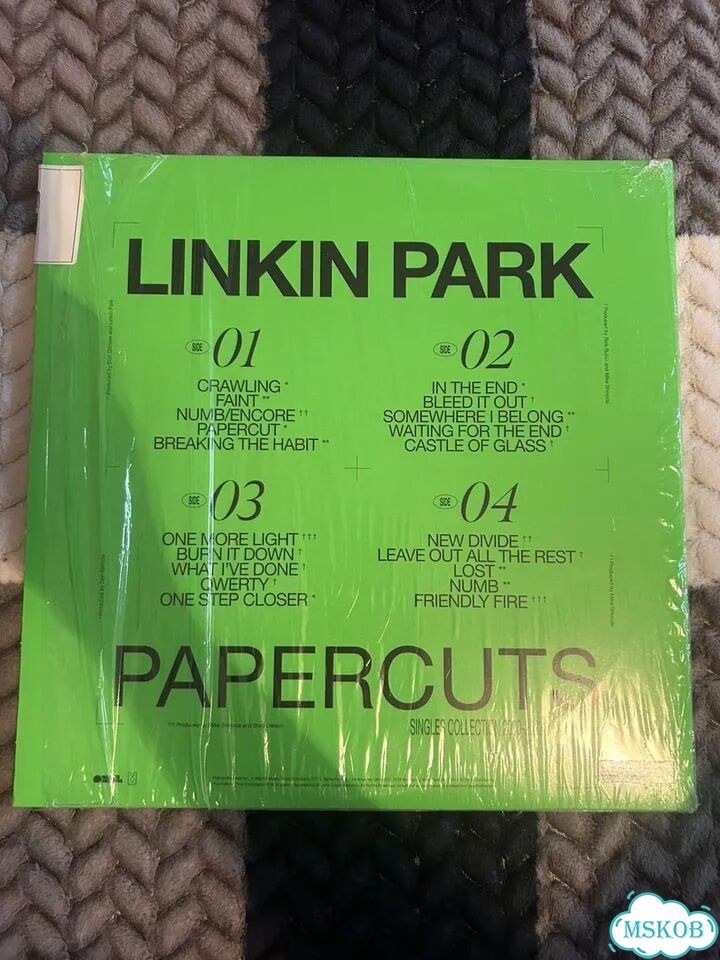 Виниловая пластинка Linkin Park – Papercuts (2LP) фото 2