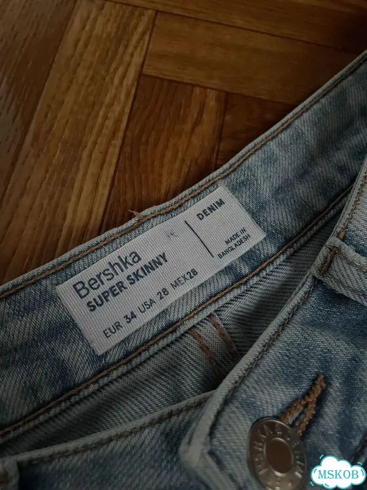 Мужские джинсы Bershka Super Skinny XS - EUR 34 фото 2
