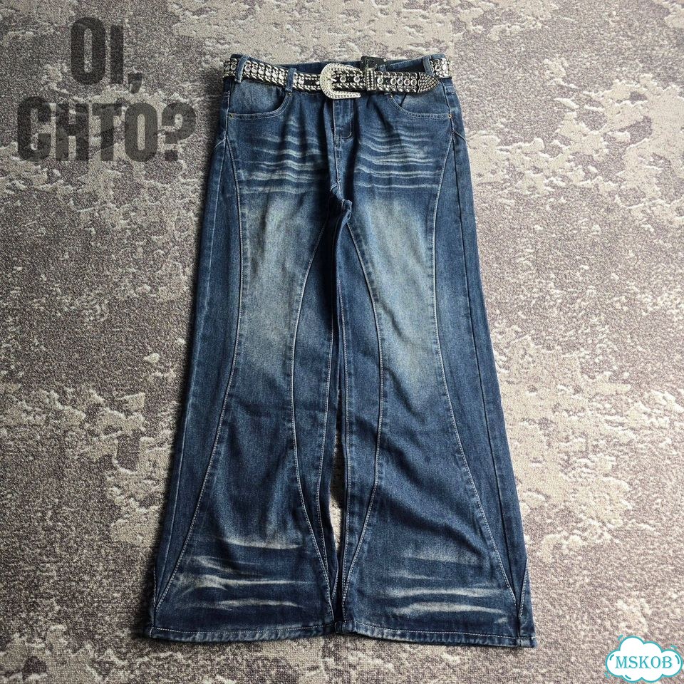 Джинсы клеш буткат flared jeans bootcut фото 2