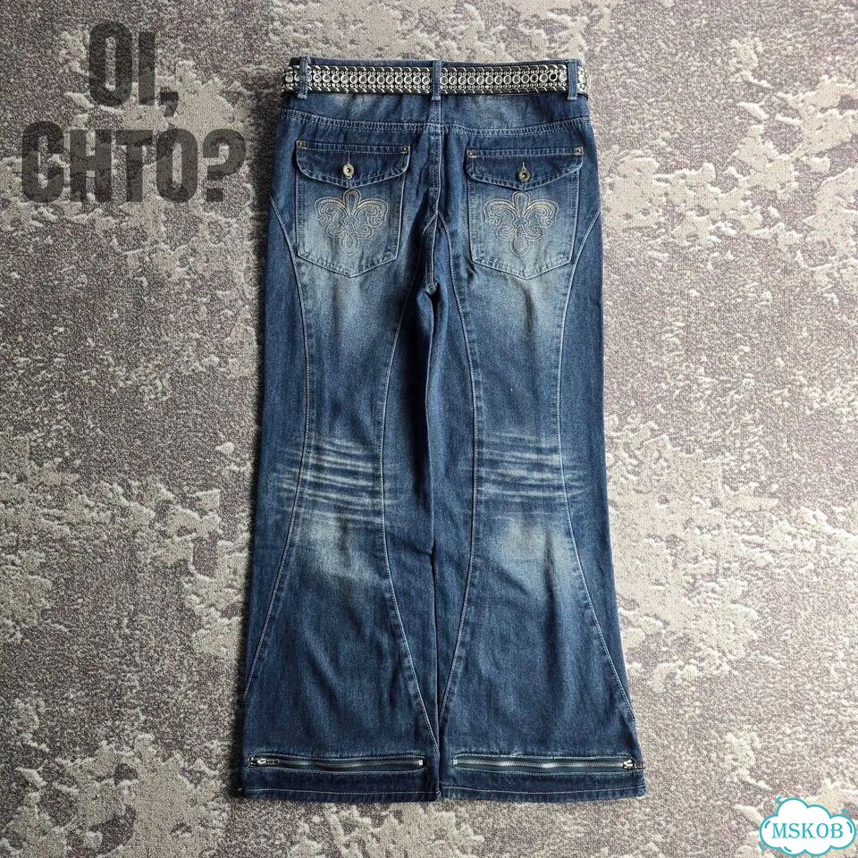 Джинсы клеш буткат flared jeans bootcut фото 4