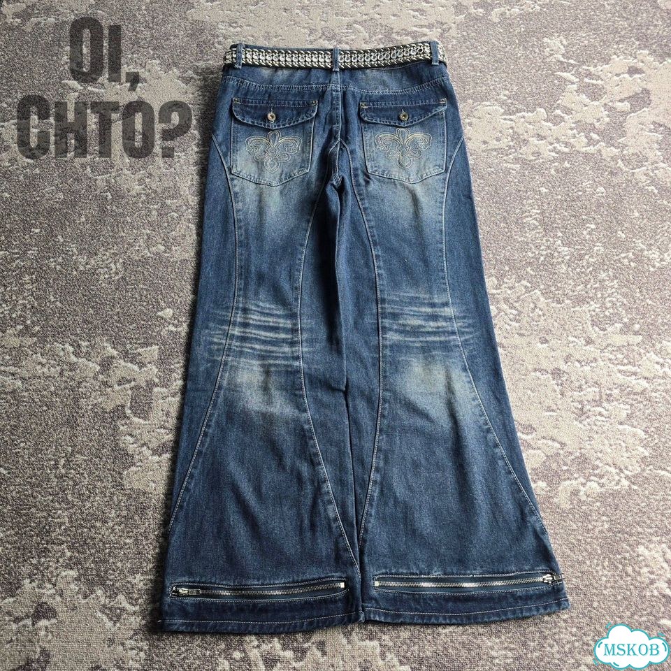 Джинсы клеш буткат flared jeans bootcut фото 5