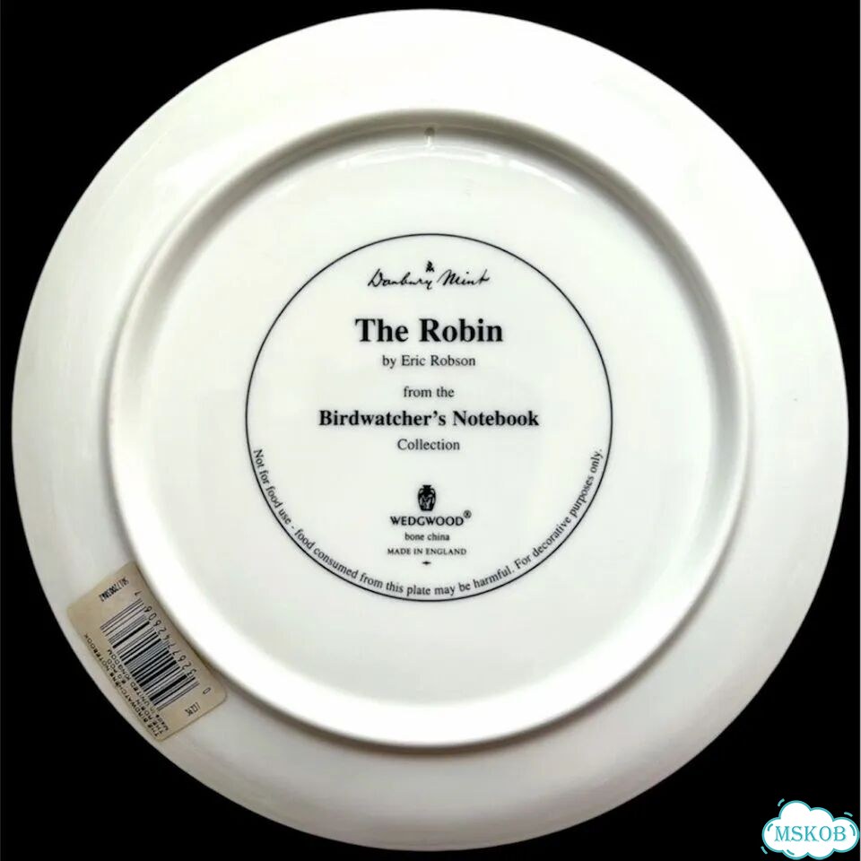 Тарелки Wedgwood Птицы Записки орнитолога фото 8