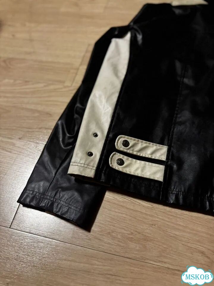 Куртка кожаная винтаж Moze. Racer jacket. оригинал фото 4