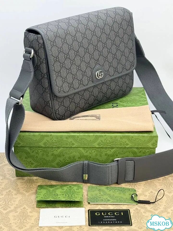 Сумка мужская мессенджер Gucci фото 3