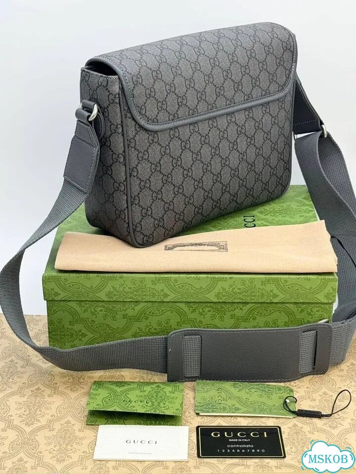 Сумка мужская мессенджер Gucci фото 4