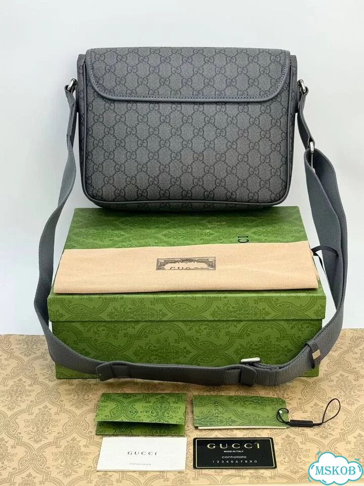 Сумка мужская мессенджер Gucci фото 6