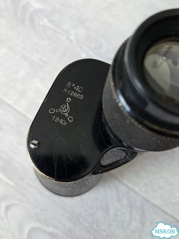 Бинокль 8х40 РККА 1940г фото 4