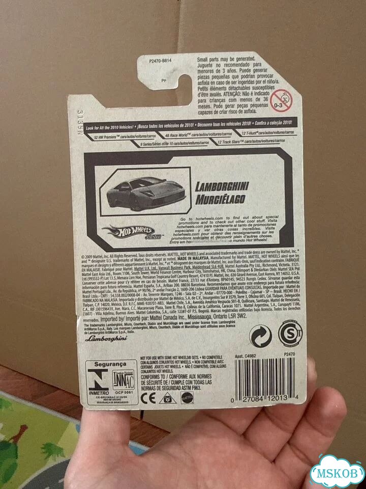 Hot Wheels Lamborghini Murcielago фото 3