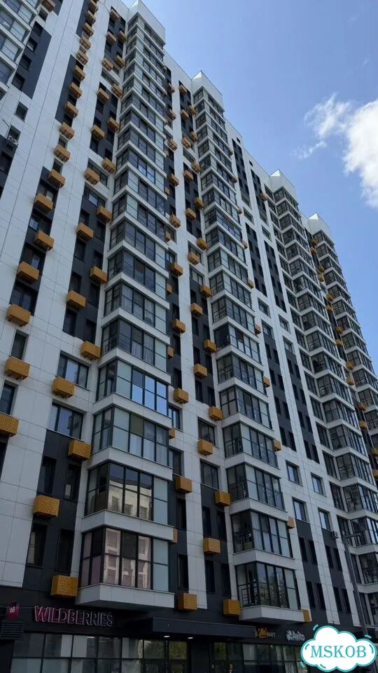 1-к. квартира, 38,9 м², 7/22 эт. фото 3