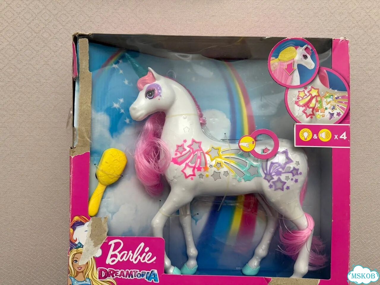 Лошадь Единорог Барби Barbie Mattel новый фото 1