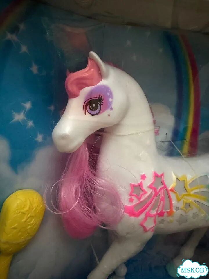 Лошадь Единорог Барби Barbie Mattel новый фото 2