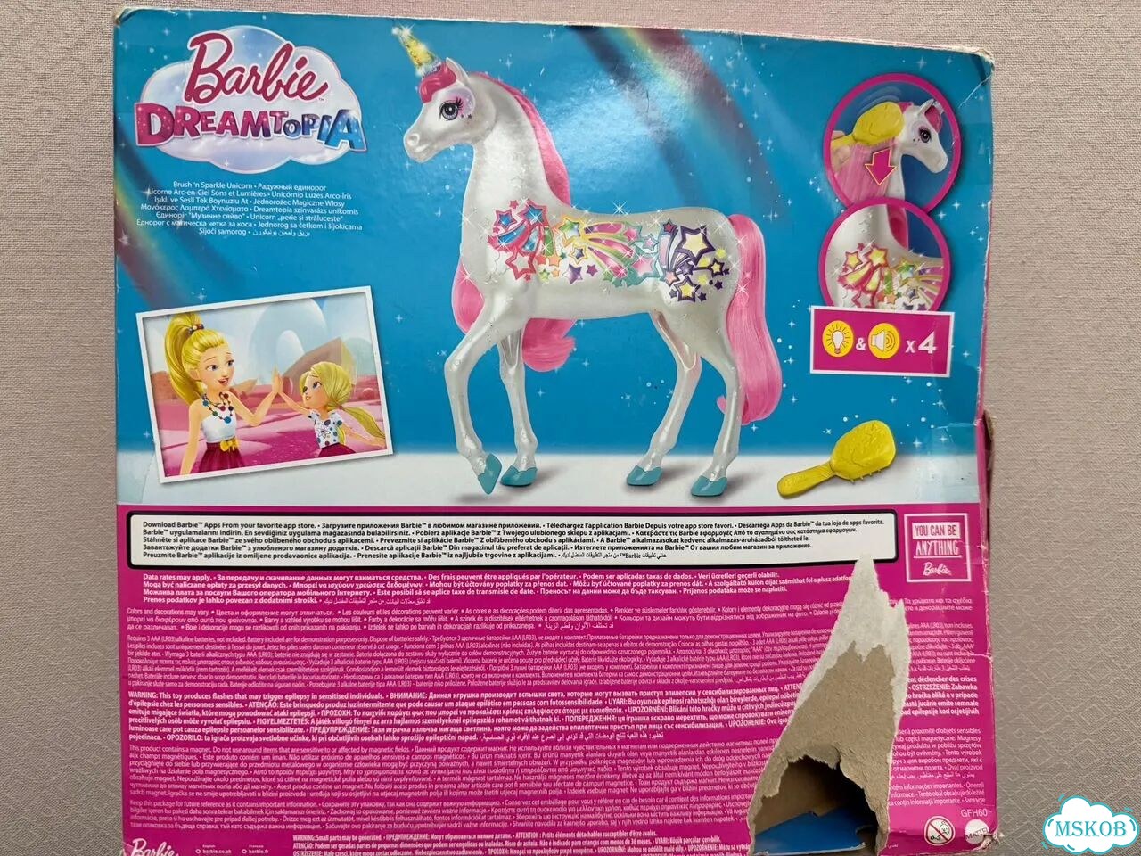 Лошадь Единорог Барби Barbie Mattel новый фото 4
