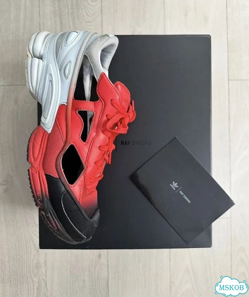 Кроссовки Adidas Raf Simons ozweego replicant red фото 2