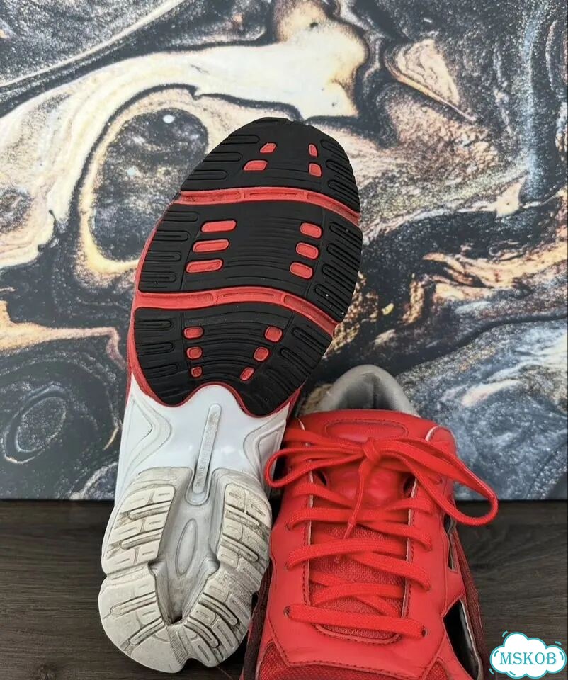 Кроссовки Adidas Raf Simons ozweego replicant red фото 7