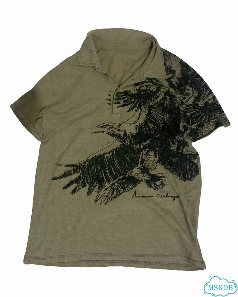 Изящное поло armani exchange фото 1