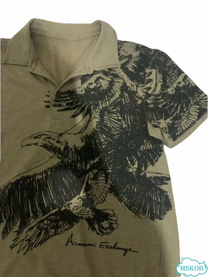 Изящное поло armani exchange фото 2