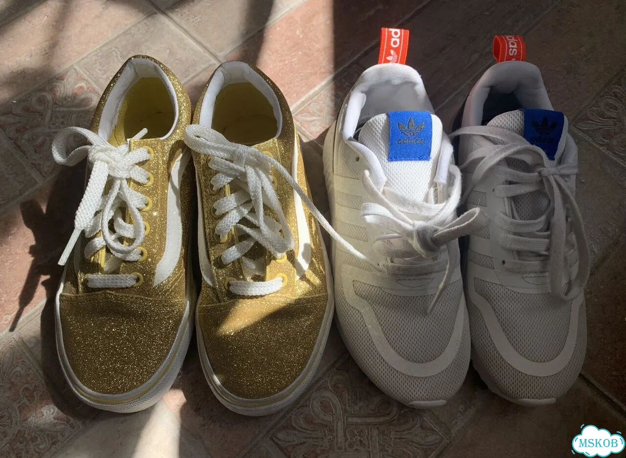 Кеды vans, adidas,31-32 для девочки фото 1