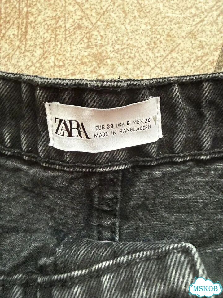 Джинсовые шорты Zara 38 фото 3
