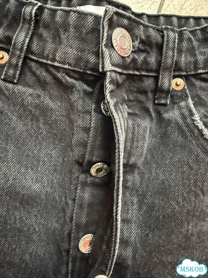 Джинсовые шорты Zara 38 фото 4