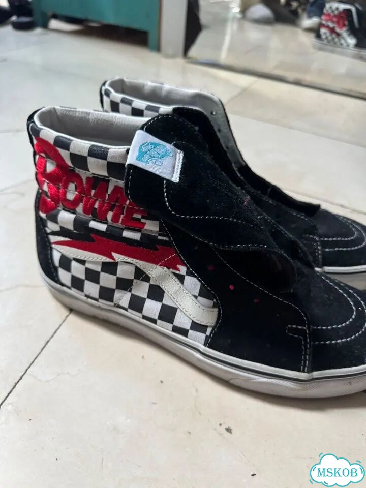 Кроссовки Vans Sk8 Hi X David Bowie фото 1