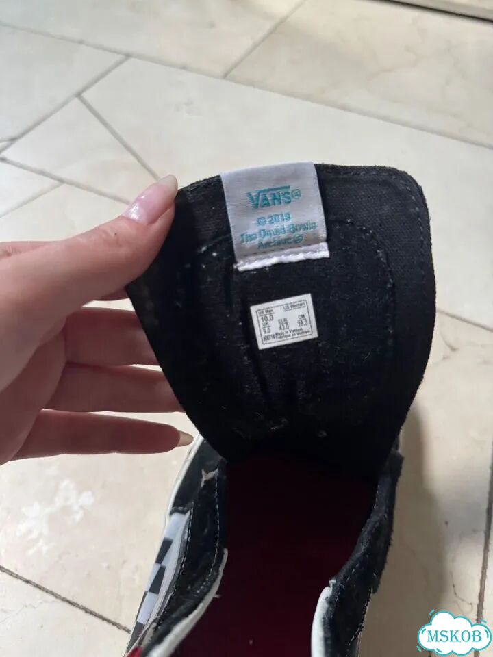 Кроссовки Vans Sk8 Hi X David Bowie фото 3
