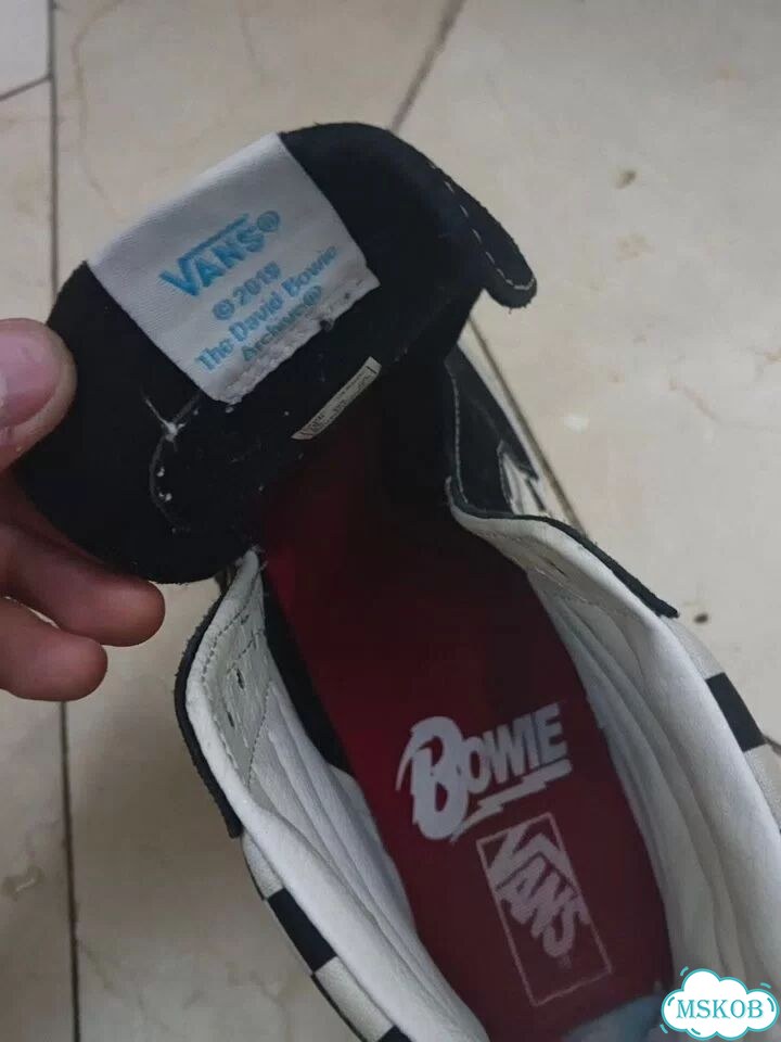 Кроссовки Vans Sk8 Hi X David Bowie фото 5