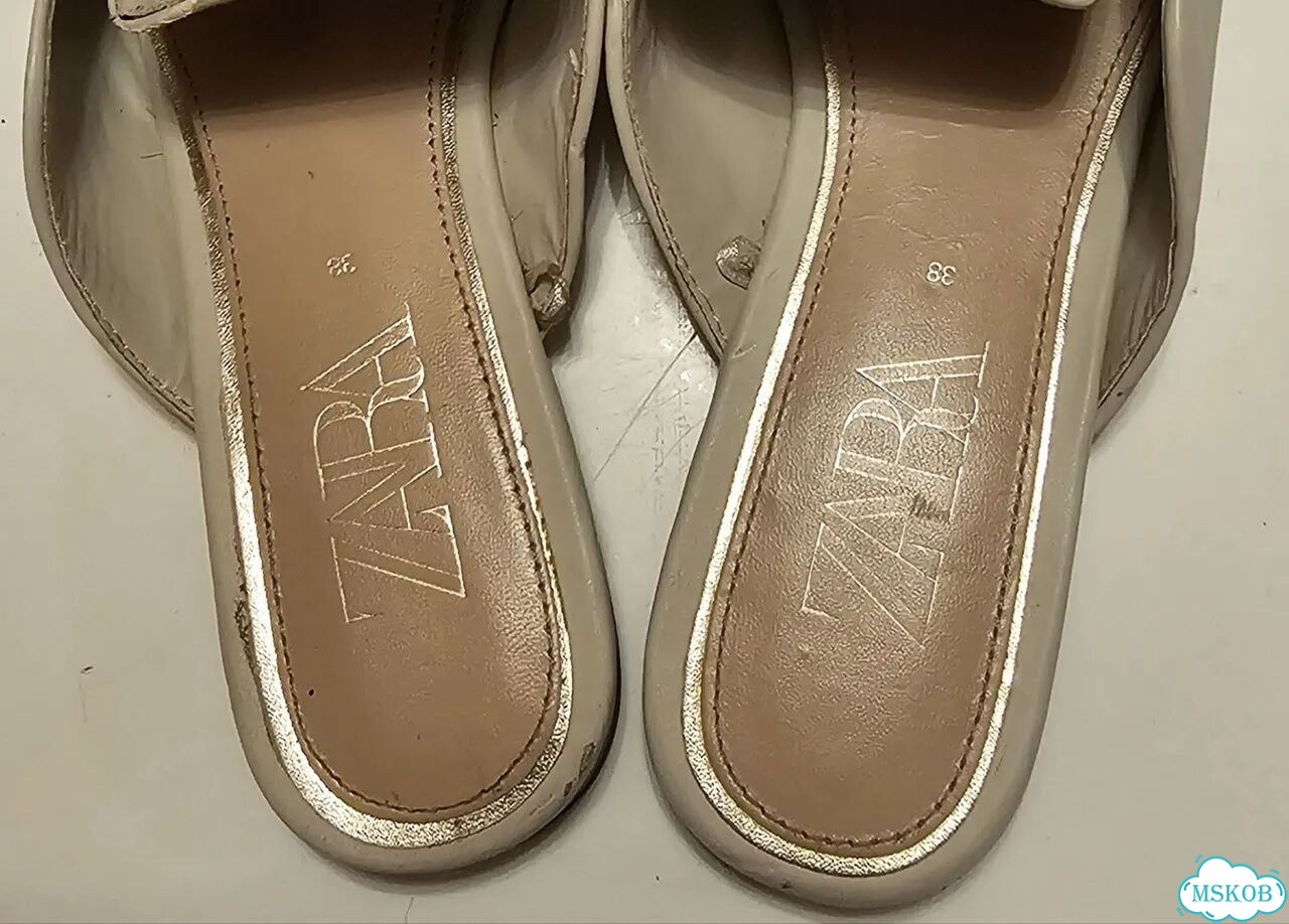 Мюли zara 38 фото 3