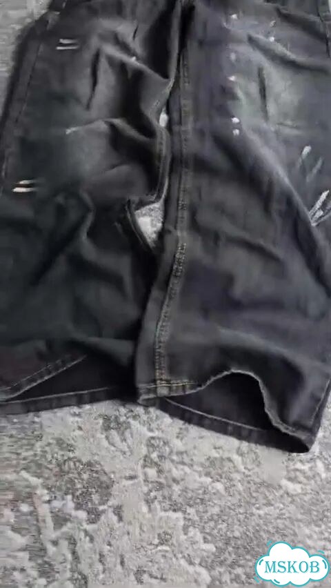 Джинсы широкие Balenciaga faded goth s26 фото 1