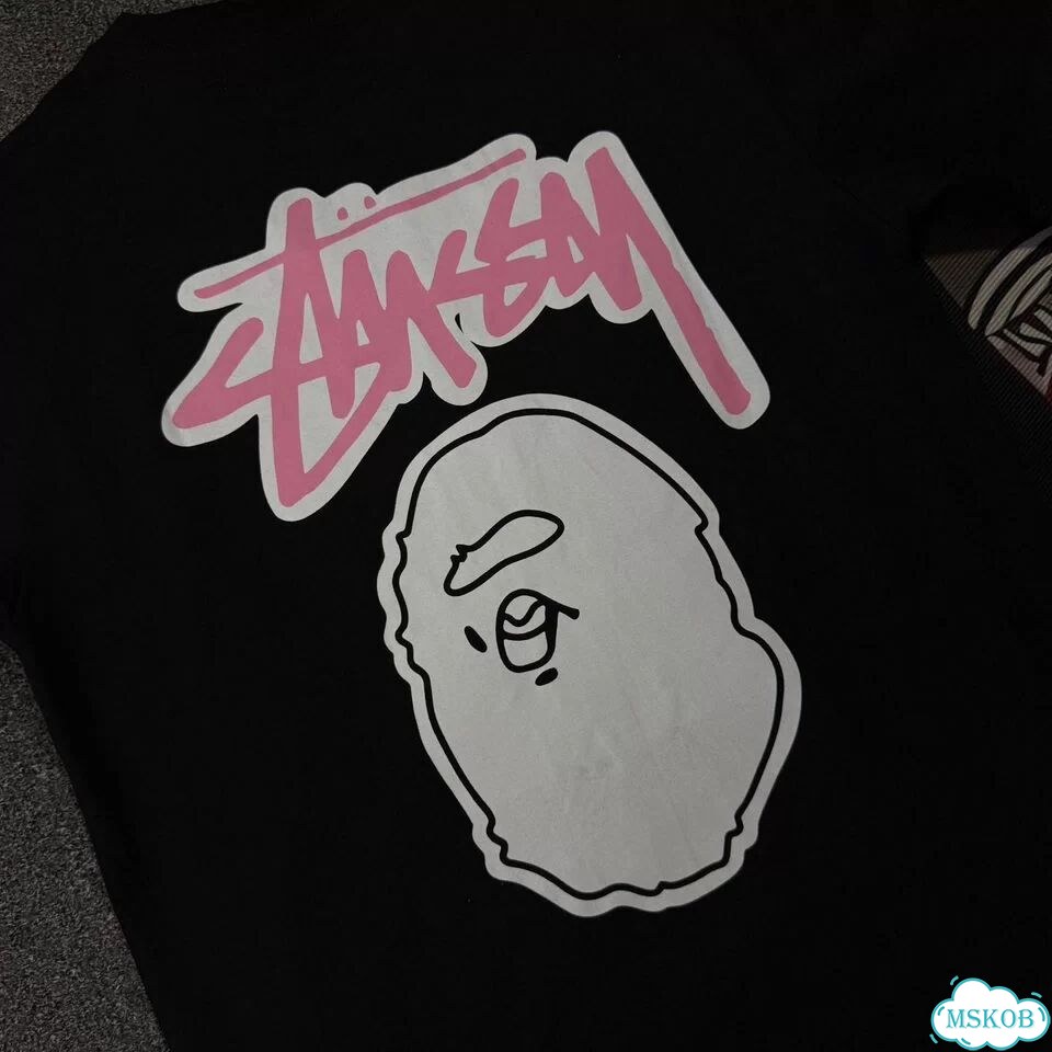 Футболка Bape x Stussy фото 6