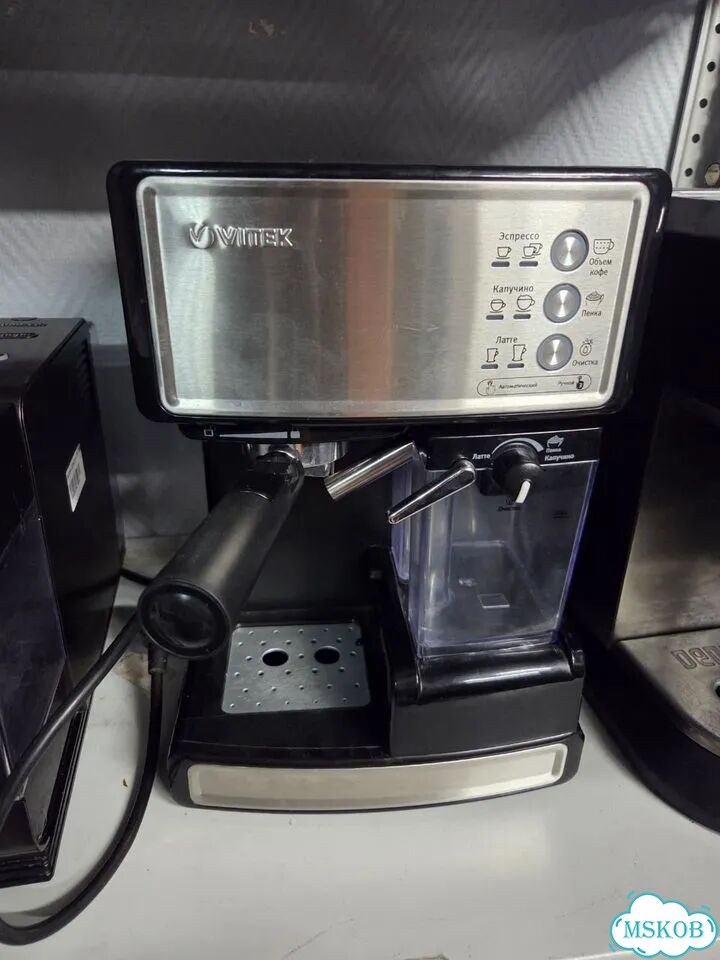 Кофемашина Vitek vt-1514bk фото 1
